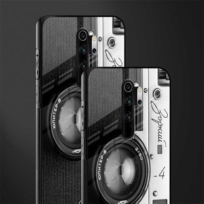 vintage camera glass case for redmi note 8 pro image-2