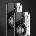 vintage camera glass case for redmi 8a image-2
