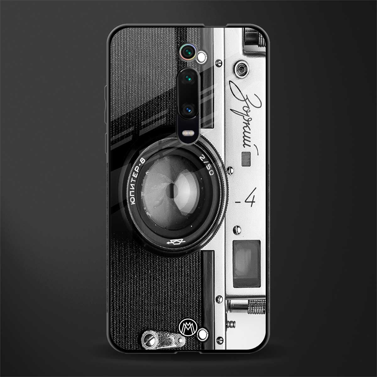 vintage camera glass case for redmi k20 pro image