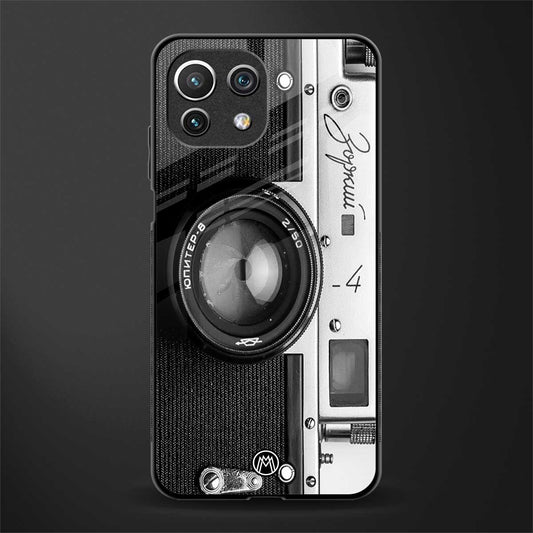 vintage camera glass case for mi 11 lite image