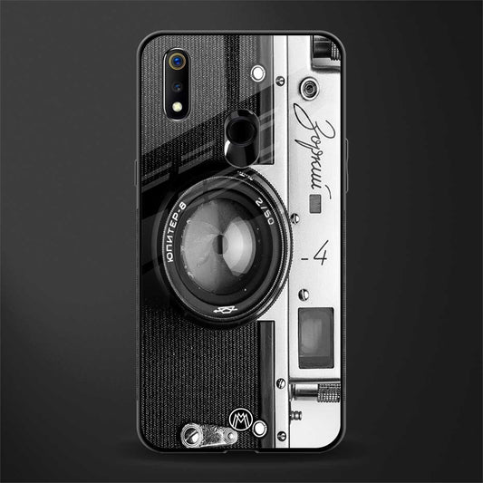 vintage camera glass case for realme 3i image