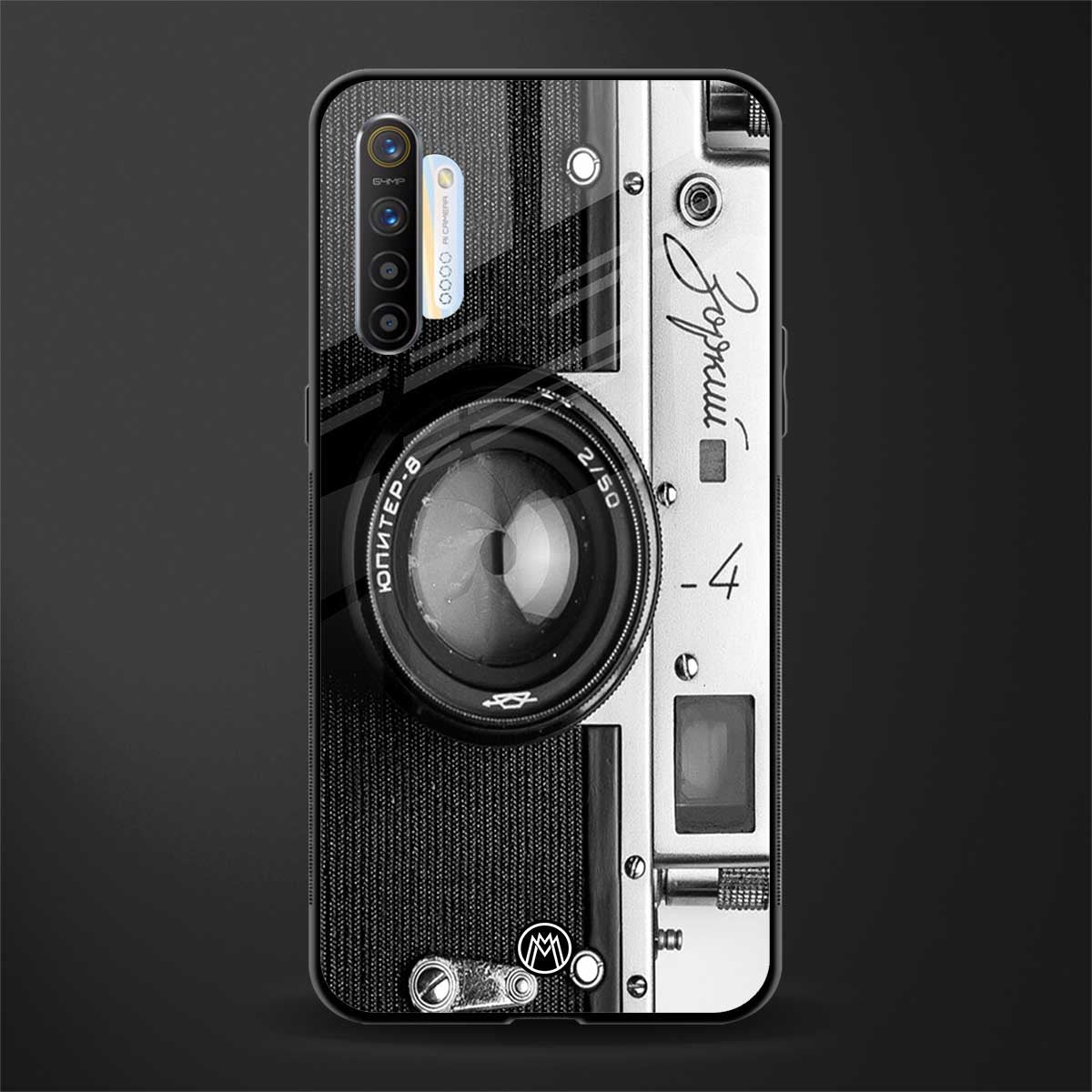 vintage camera glass case for realme xt image