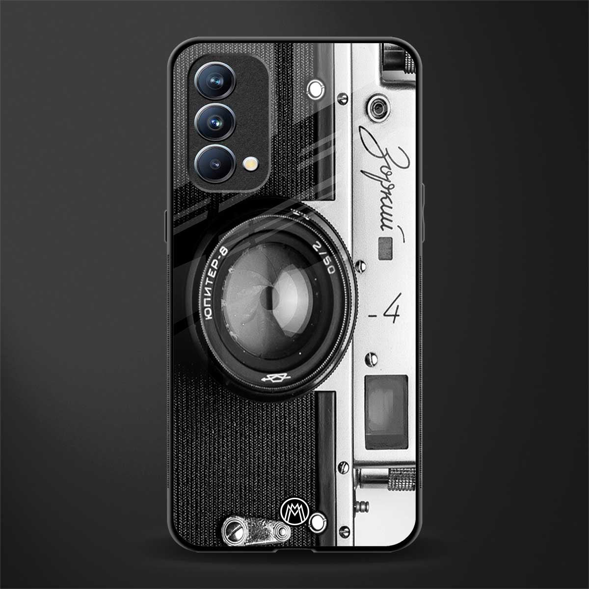 vintage camera glass case for oppo f19 image
