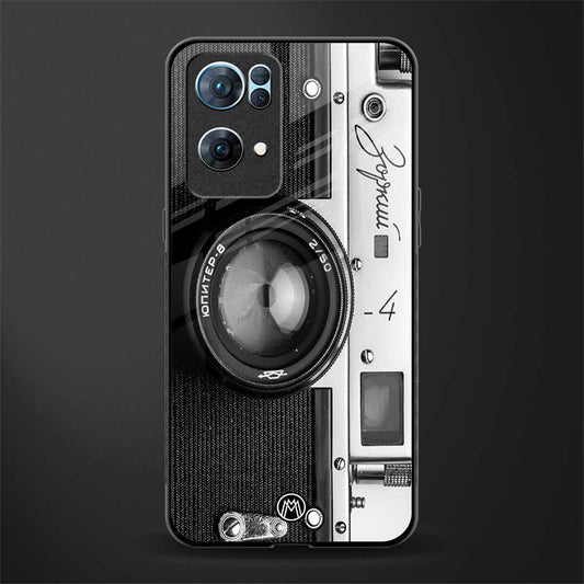 vintage camera glass case for oppo reno7 pro 5g image