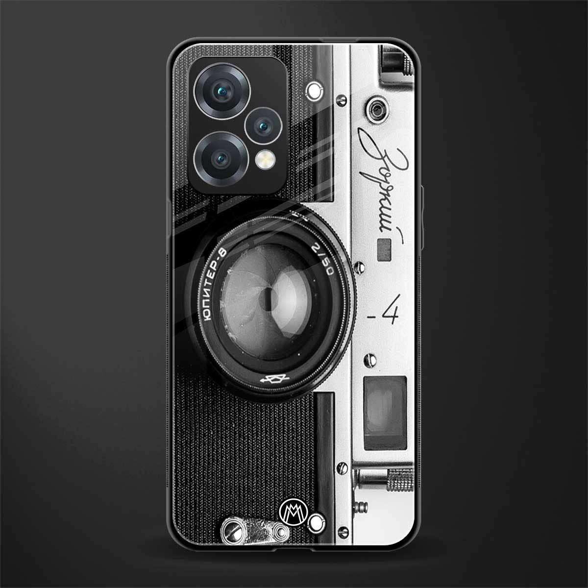 vintage camera back phone cover | glass case for realme 9 pro 5g