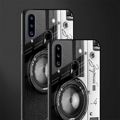 vintage camera glass case for samsung galaxy a20s image-2