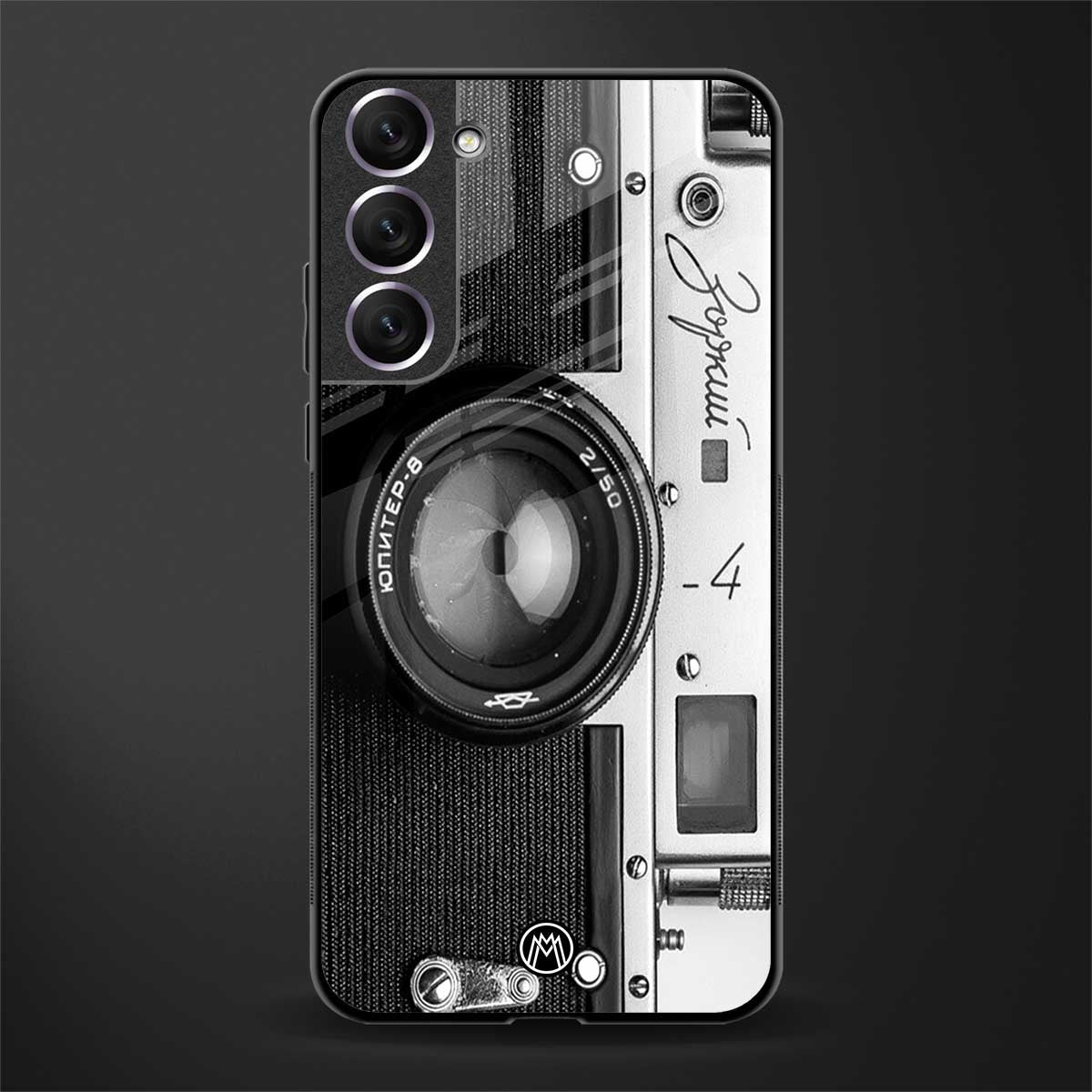 vintage camera glass case for samsung galaxy s21 fe 5g image