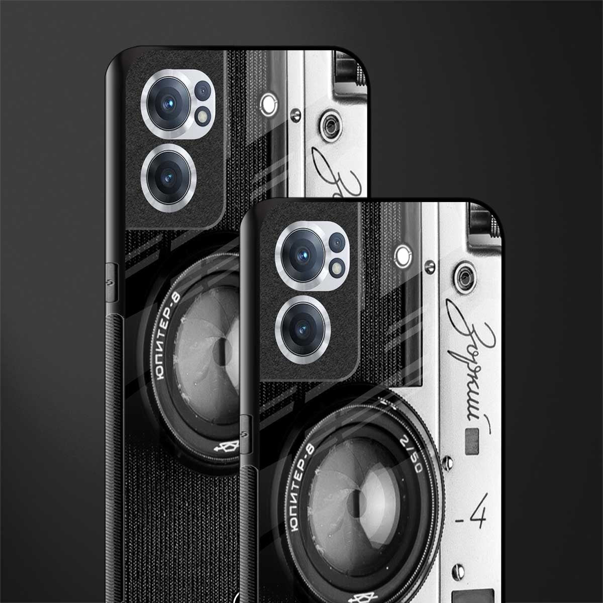 vintage camera glass case for oneplus nord ce 2 5g image-2