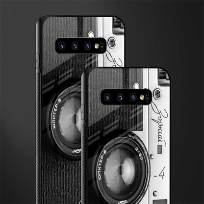 vintage camera glass case for samsung galaxy s10 plus image-2