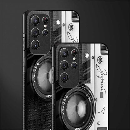 vintage camera glass case for samsung galaxy s21 ultra image-2