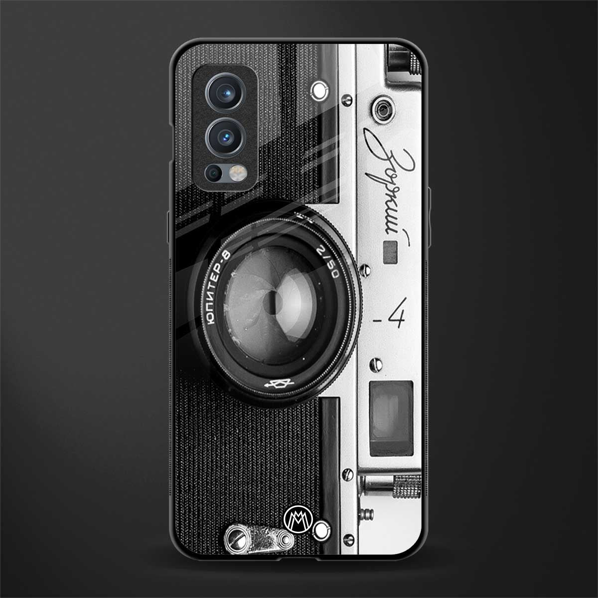 vintage camera glass case for oneplus nord 2 5g image