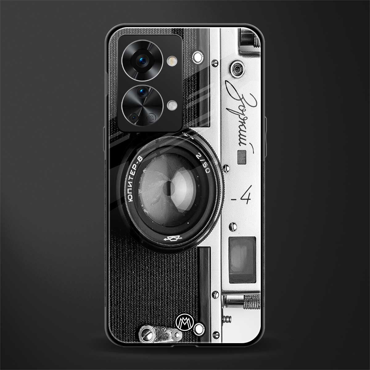 vintage camera glass case for phone case | glass case for oneplus nord 2t 5g