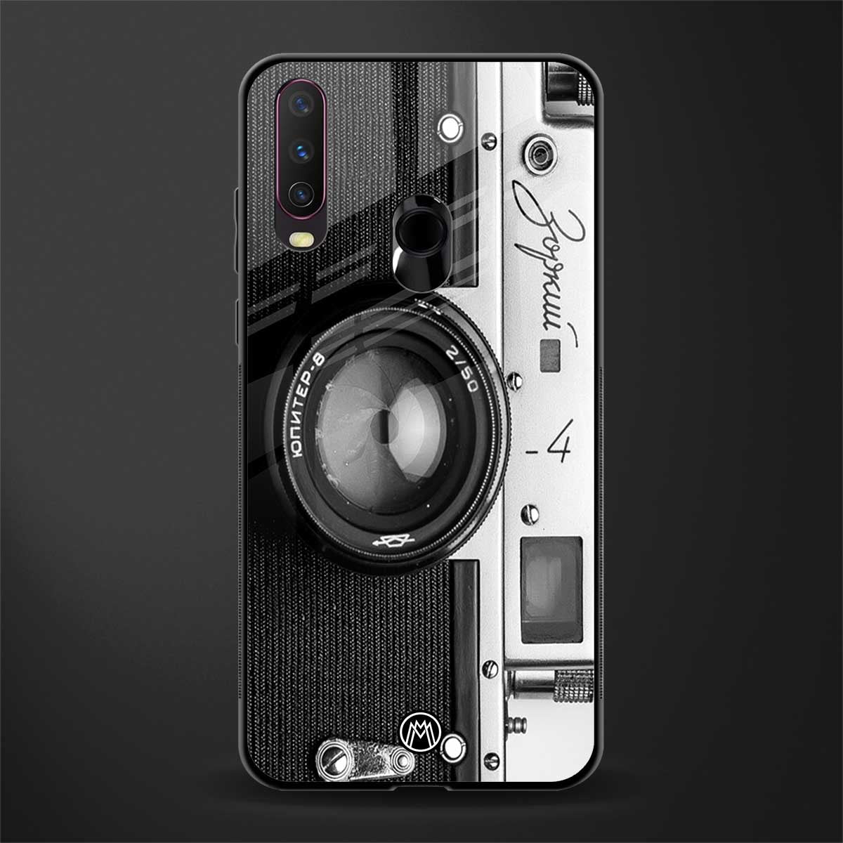 vintage camera glass case for vivo y12 image