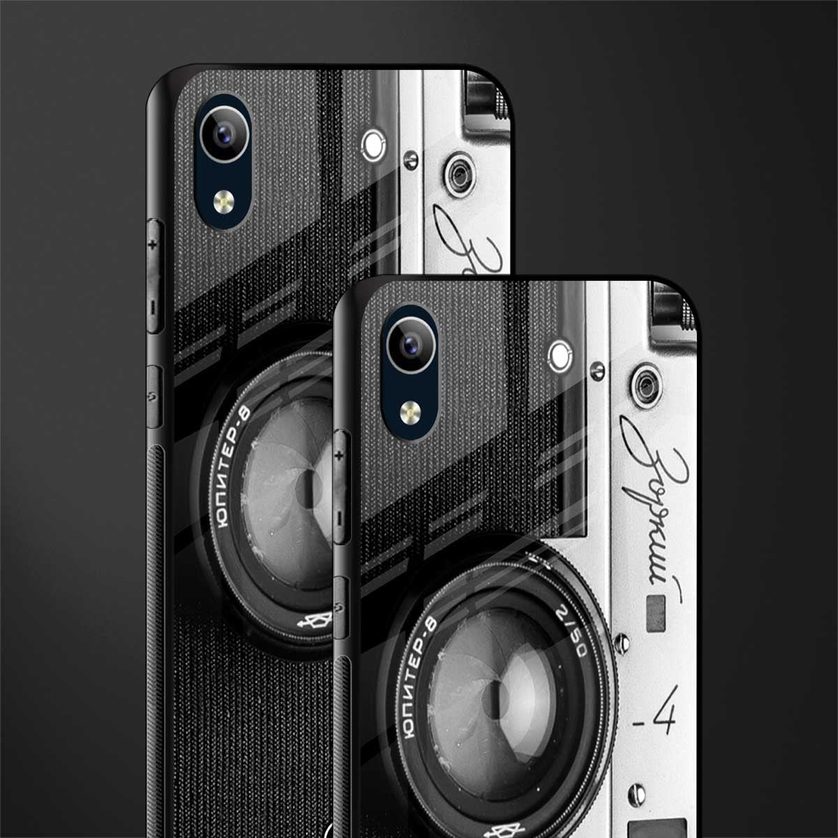 vintage camera glass case for vivo y91i image-2