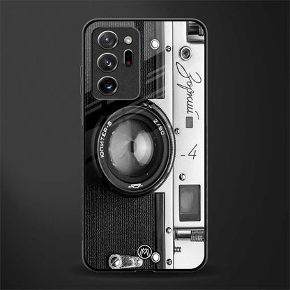 vintage camera glass case for samsung galaxy note 20 ultra 5g image
