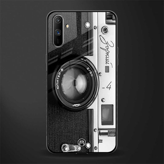 vintage camera glass case for realme c3 image