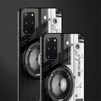 vintage camera glass case for samsung galaxy s20 plus image-2