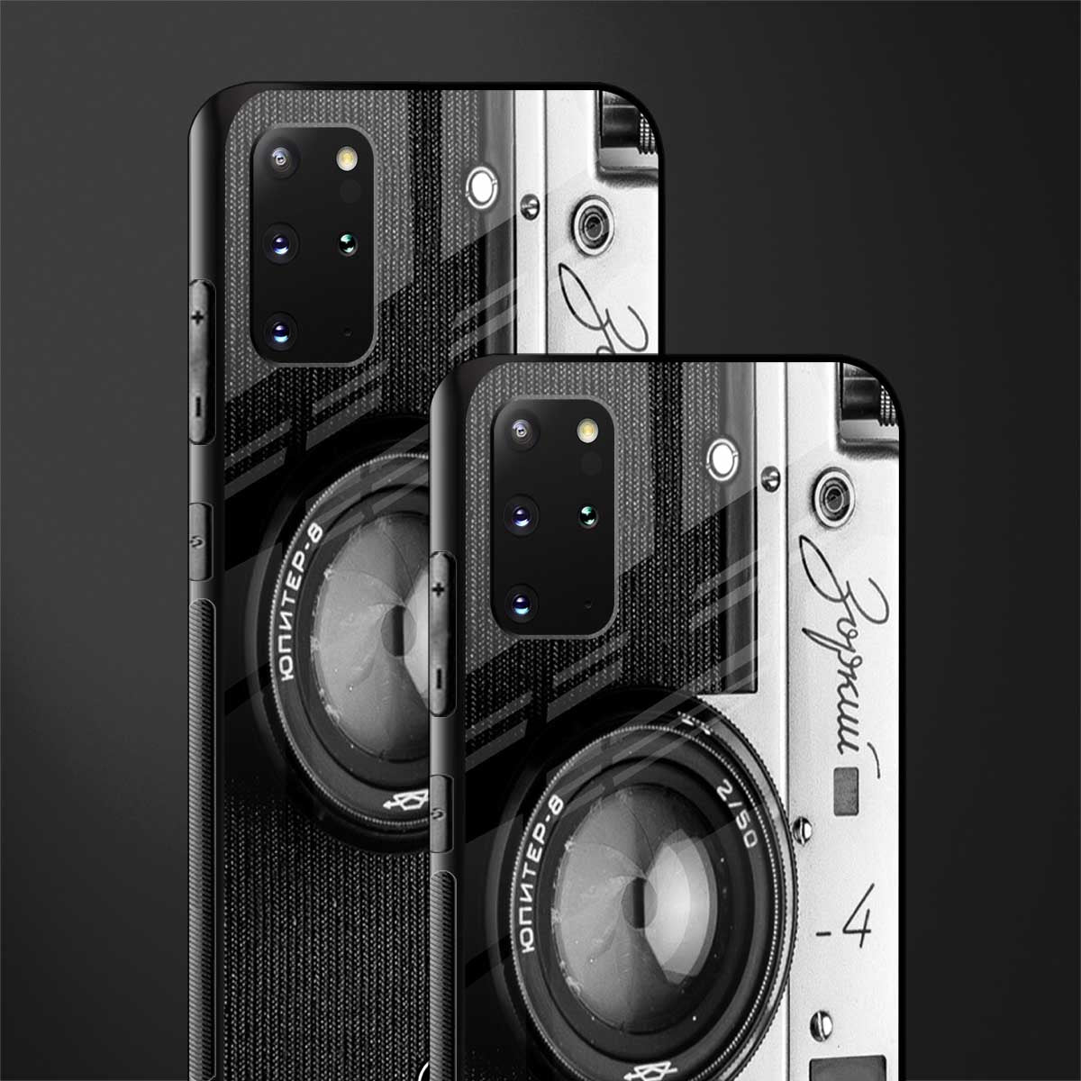 vintage camera glass case for samsung galaxy s20 plus image-2