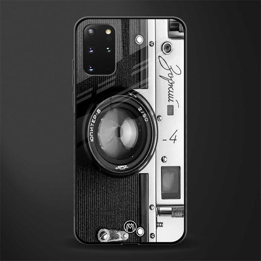 vintage camera glass case for samsung galaxy s20 plus image