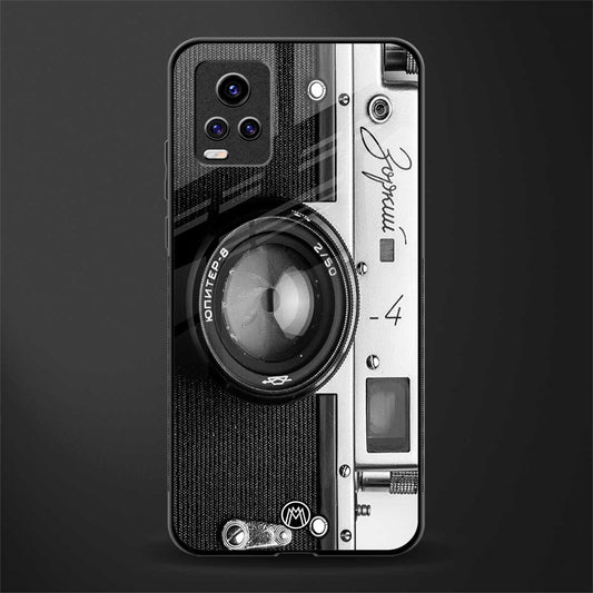 vintage camera glass case for vivo v20 image