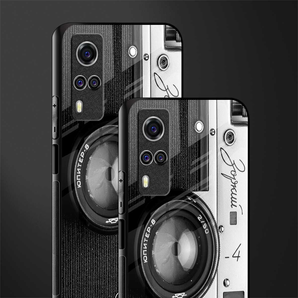 vintage camera glass case for vivo y51a image-2
