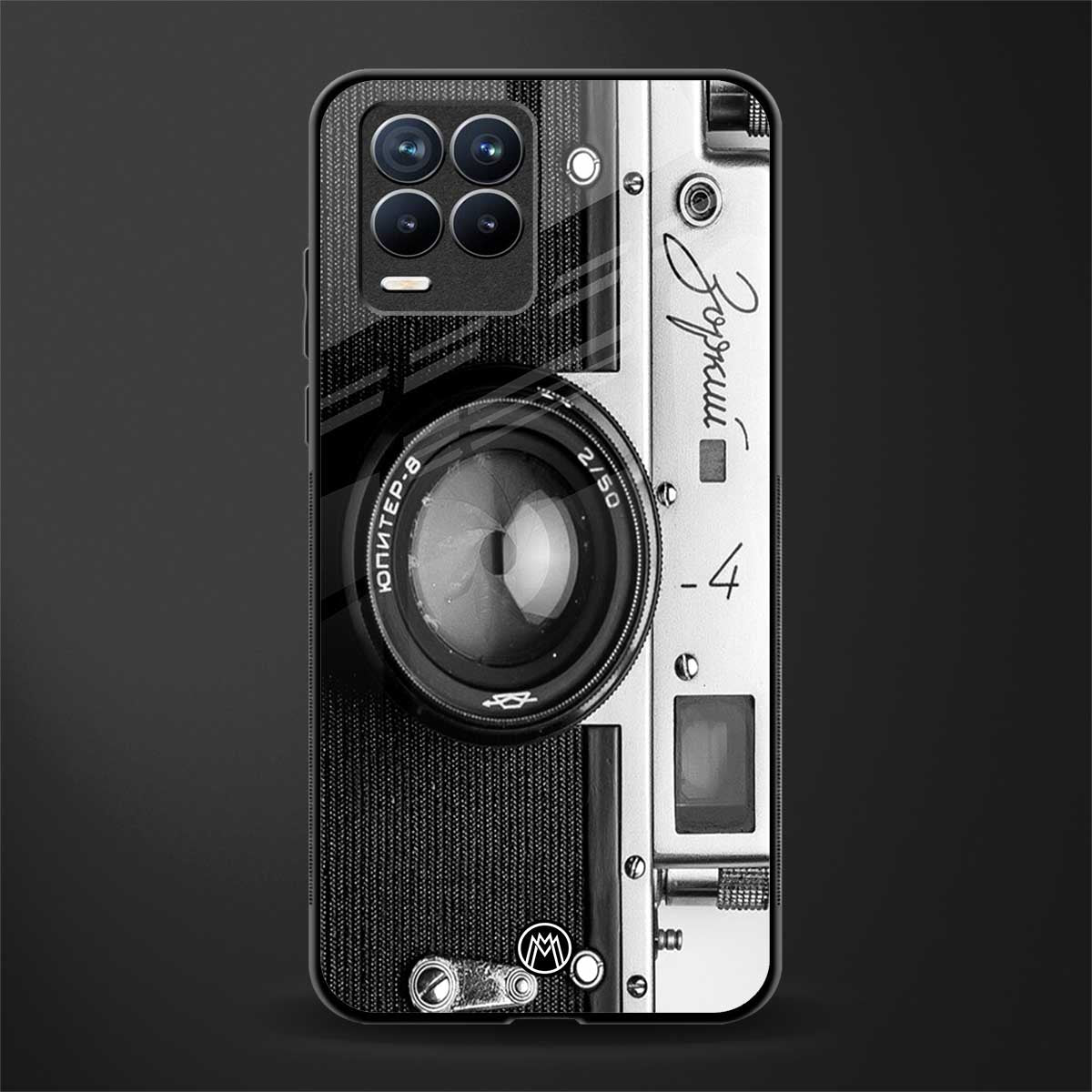 vintage camera glass case for realme 8 4g image