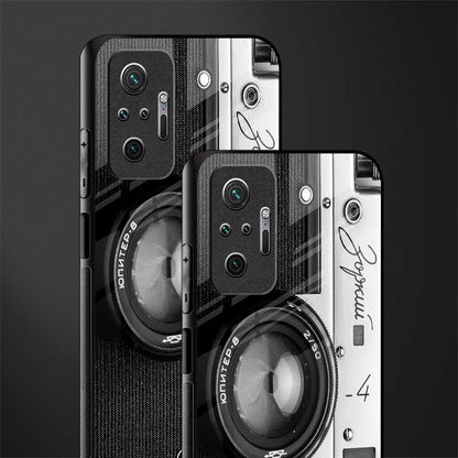 vintage camera glass case for redmi note 10 pro image-2