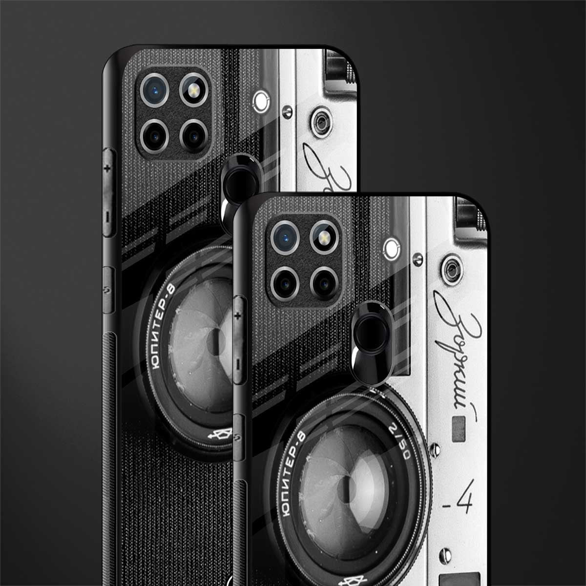 vintage camera glass case for realme c21 image-2