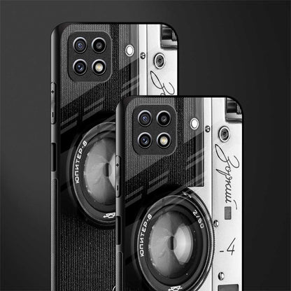 vintage camera glass case for samsung galaxy a22 5g image-2