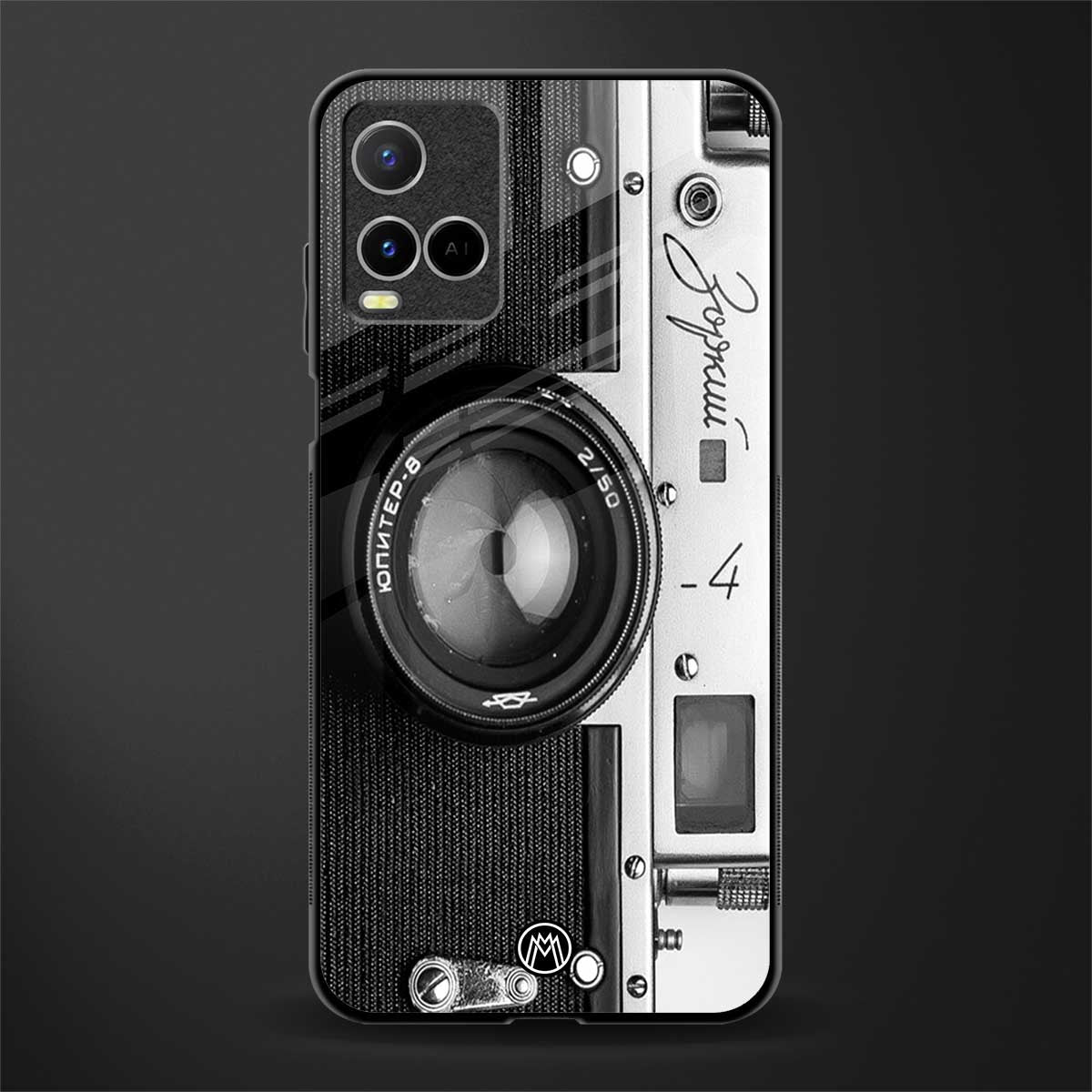 vintage camera glass case for vivo y21t image