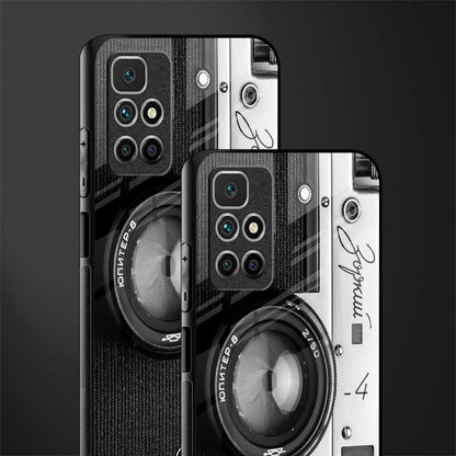 vintage camera glass case for redmi 10 prime image-2