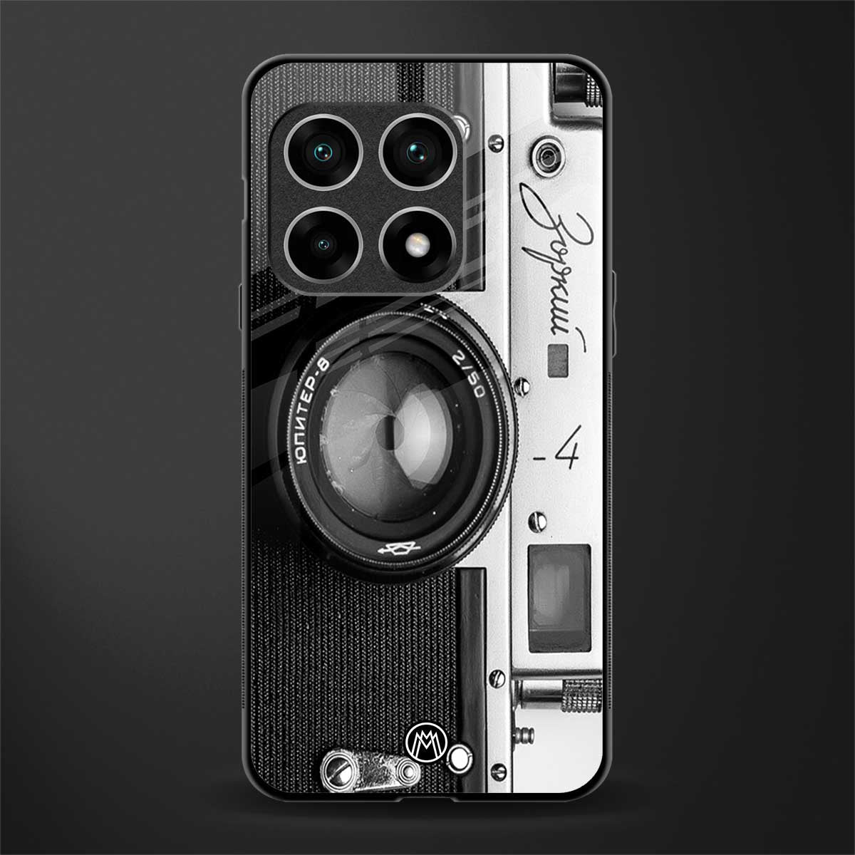 vintage camera glass case for oneplus 10 pro 5g image