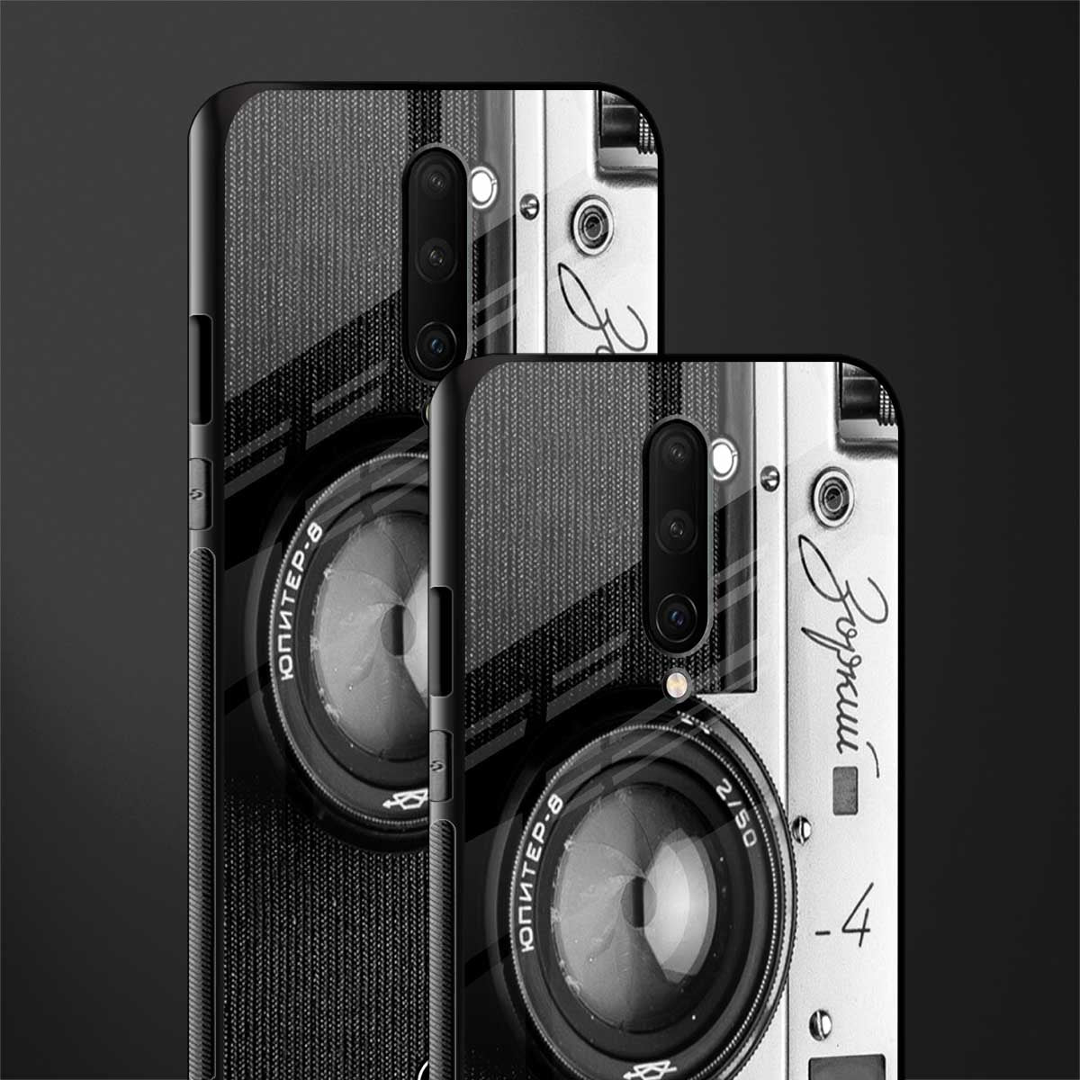 vintage camera glass case for oneplus 7 pro image-2