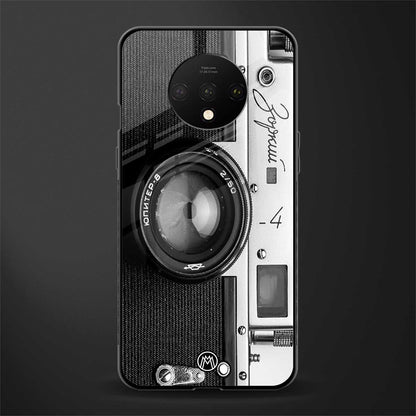 vintage camera glass case for oneplus 7t image
