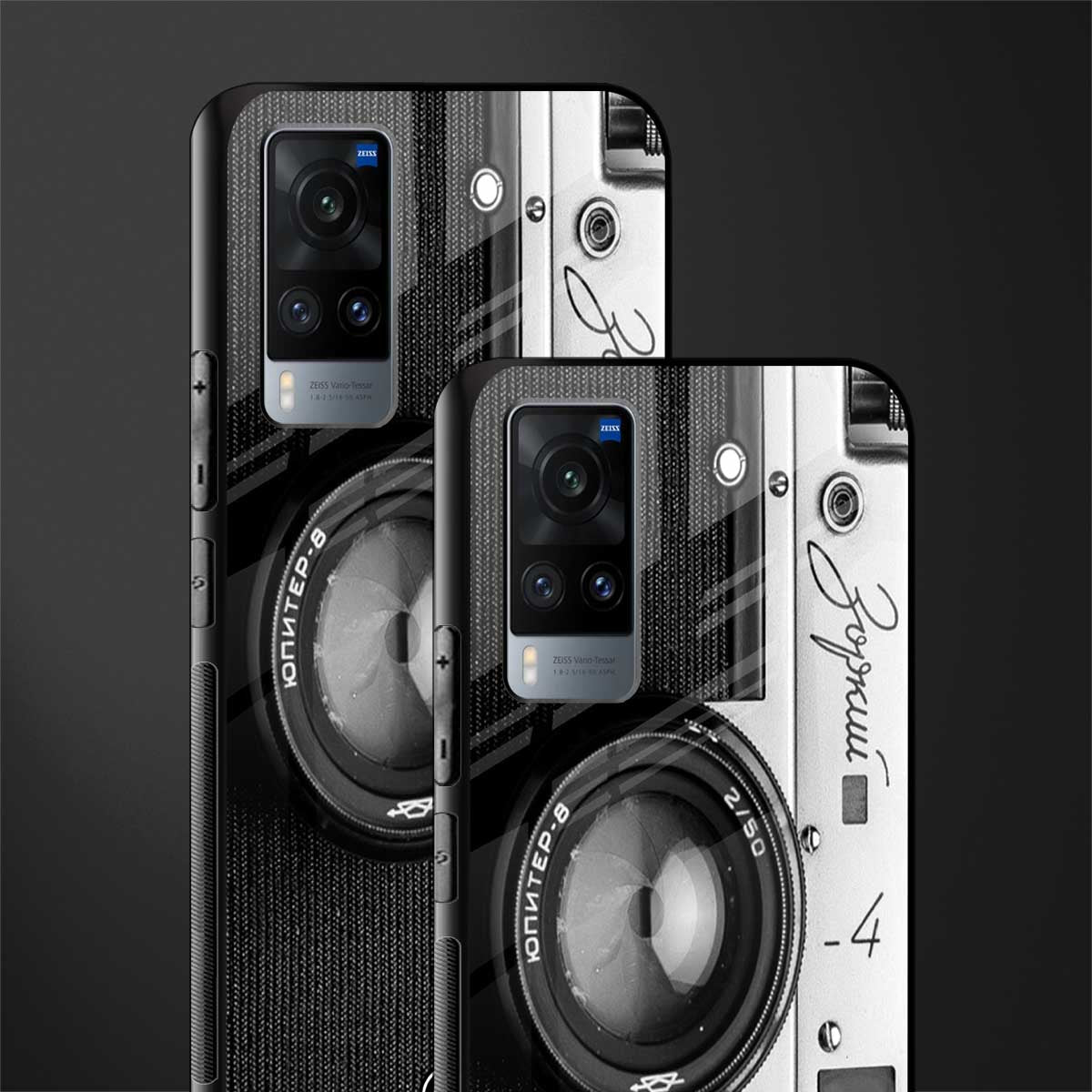 vintage camera glass case for vivo x60 image-2