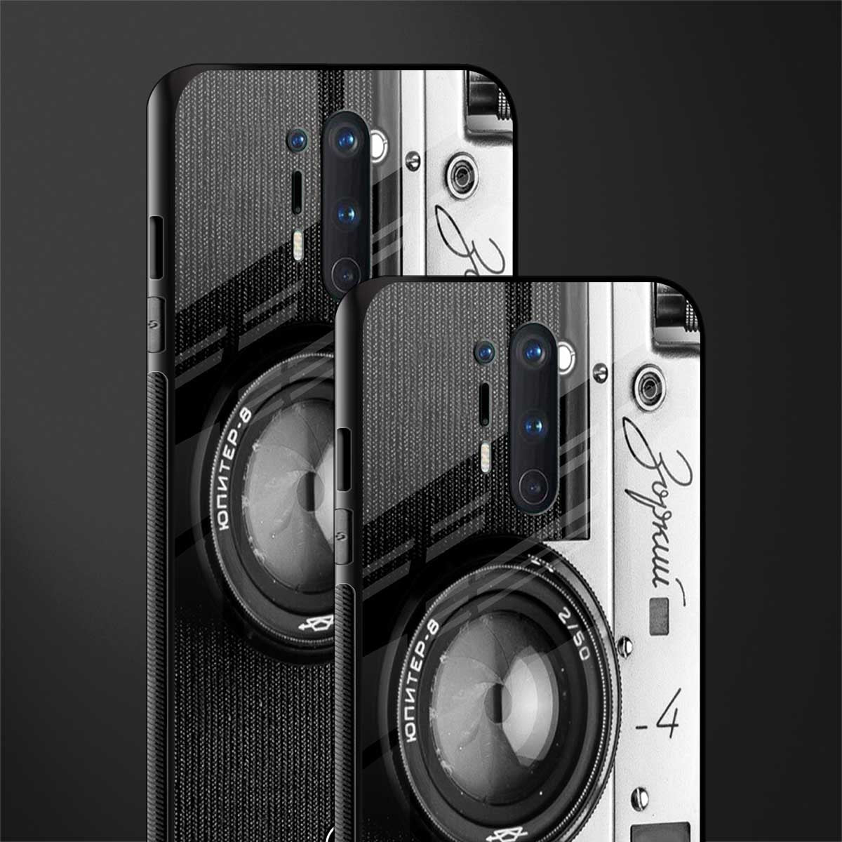 vintage camera glass case for oneplus 8 pro image-2