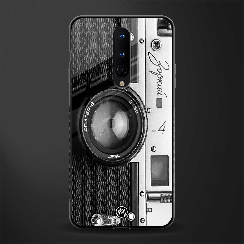 vintage camera glass case for oneplus 8 image