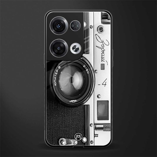 vintage camera back phone cover | glass case for oppo reno 8
