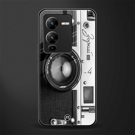 vintage camera back phone cover | glass case for vivo v25 pro 5g