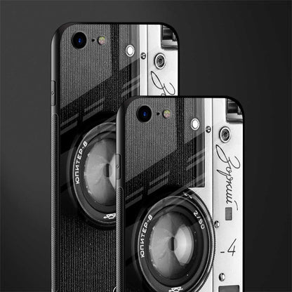 vintage camera glass case for iphone 7 image-2
