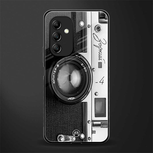 vintage camera back phone cover | glass case for samsung galaxy a14 5g