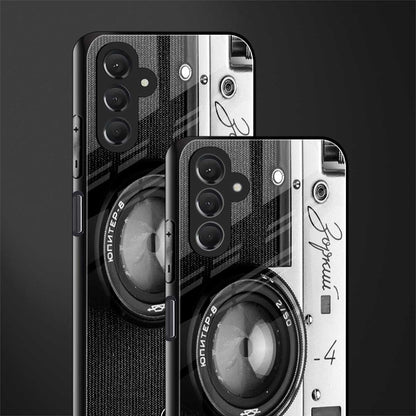 vintage camera back phone cover | glass case for samsun galaxy a24 4g