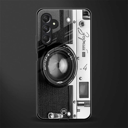 vintage camera back phone cover | glass case for samsun galaxy a24 4g