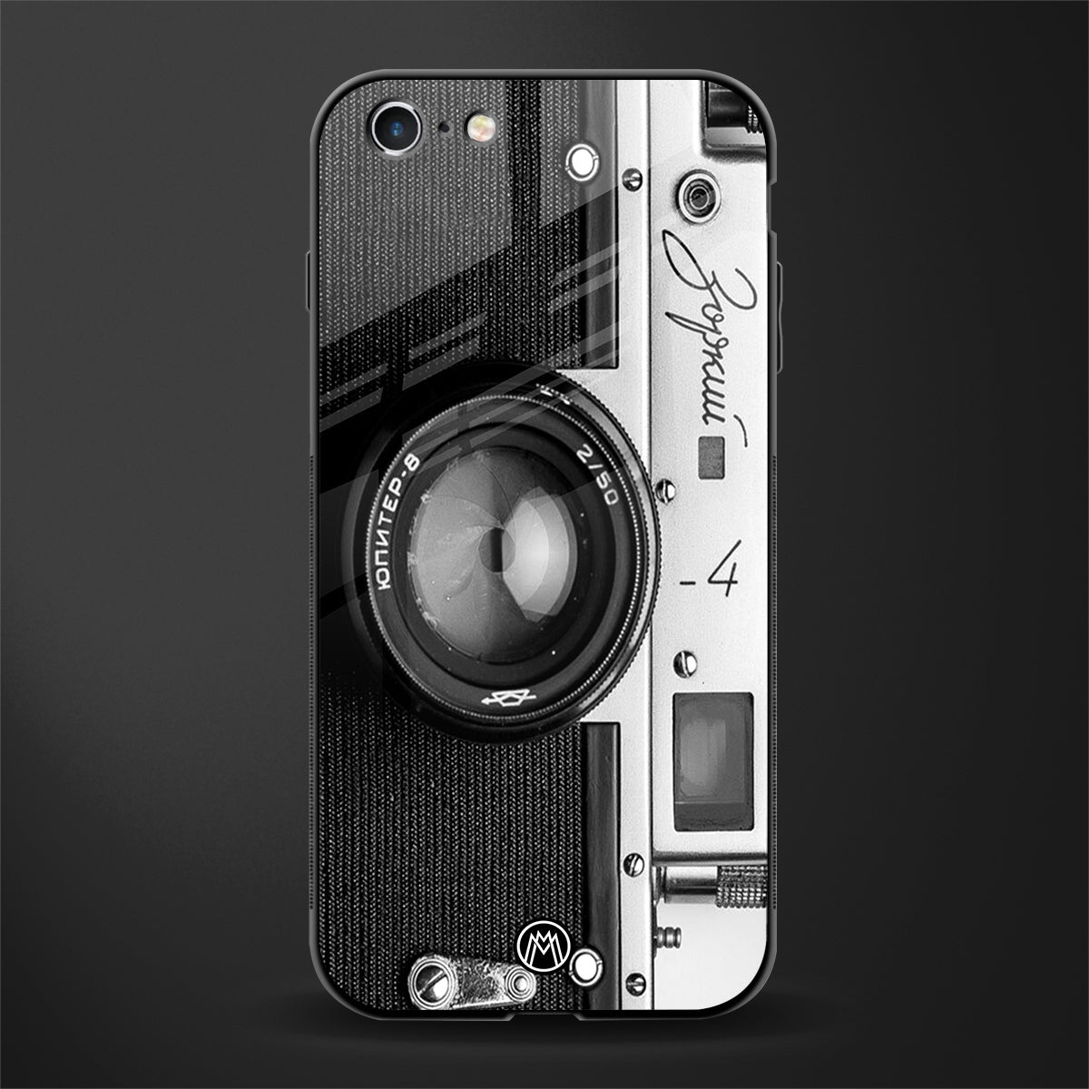 vintage camera glass case for iphone 6s plus image