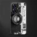 vintage camera back phone cover | glass case for realme c55