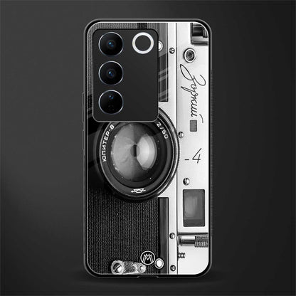 vintage camera back phone cover | glass case for vivo v27 pro 5g