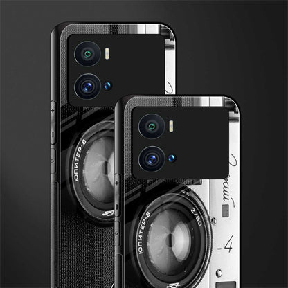 vintage camera back phone cover | glass case for iQOO 9 Pro