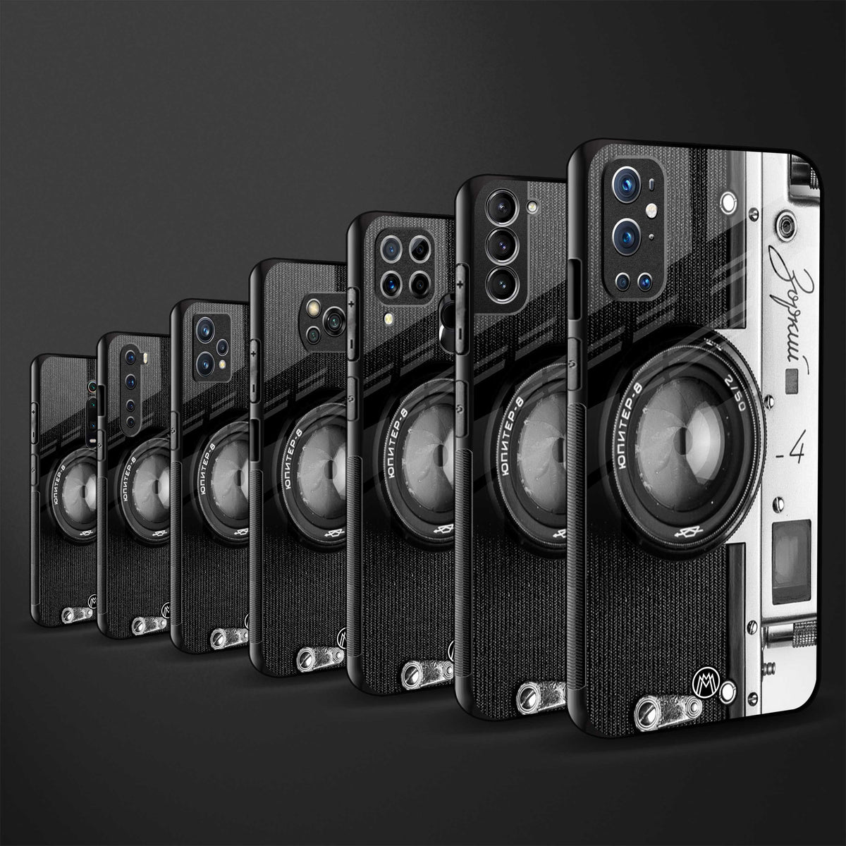 vintage camera back phone cover | glass case for samsung galaxy f23 5g