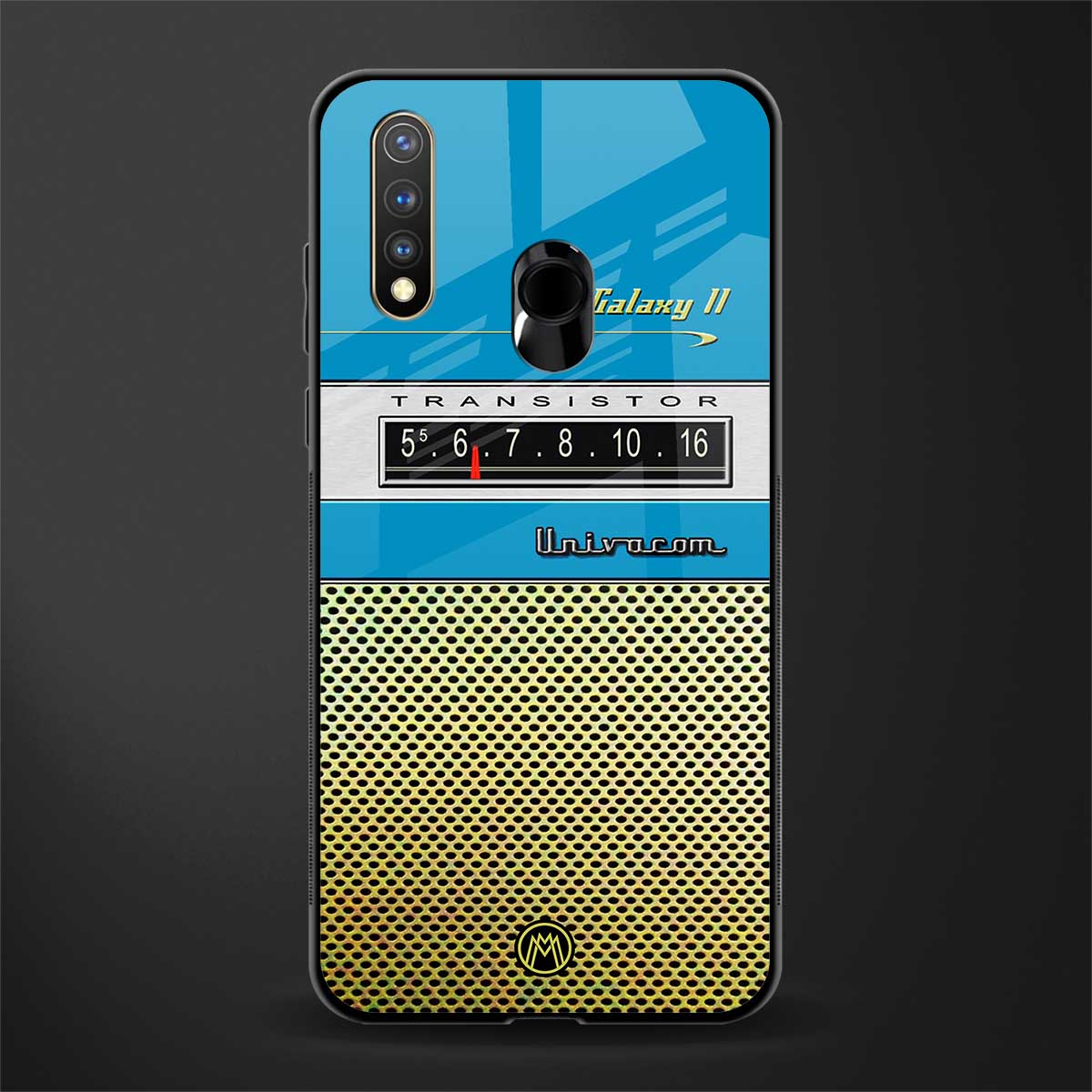 vintage radio glass case for vivo u20 image