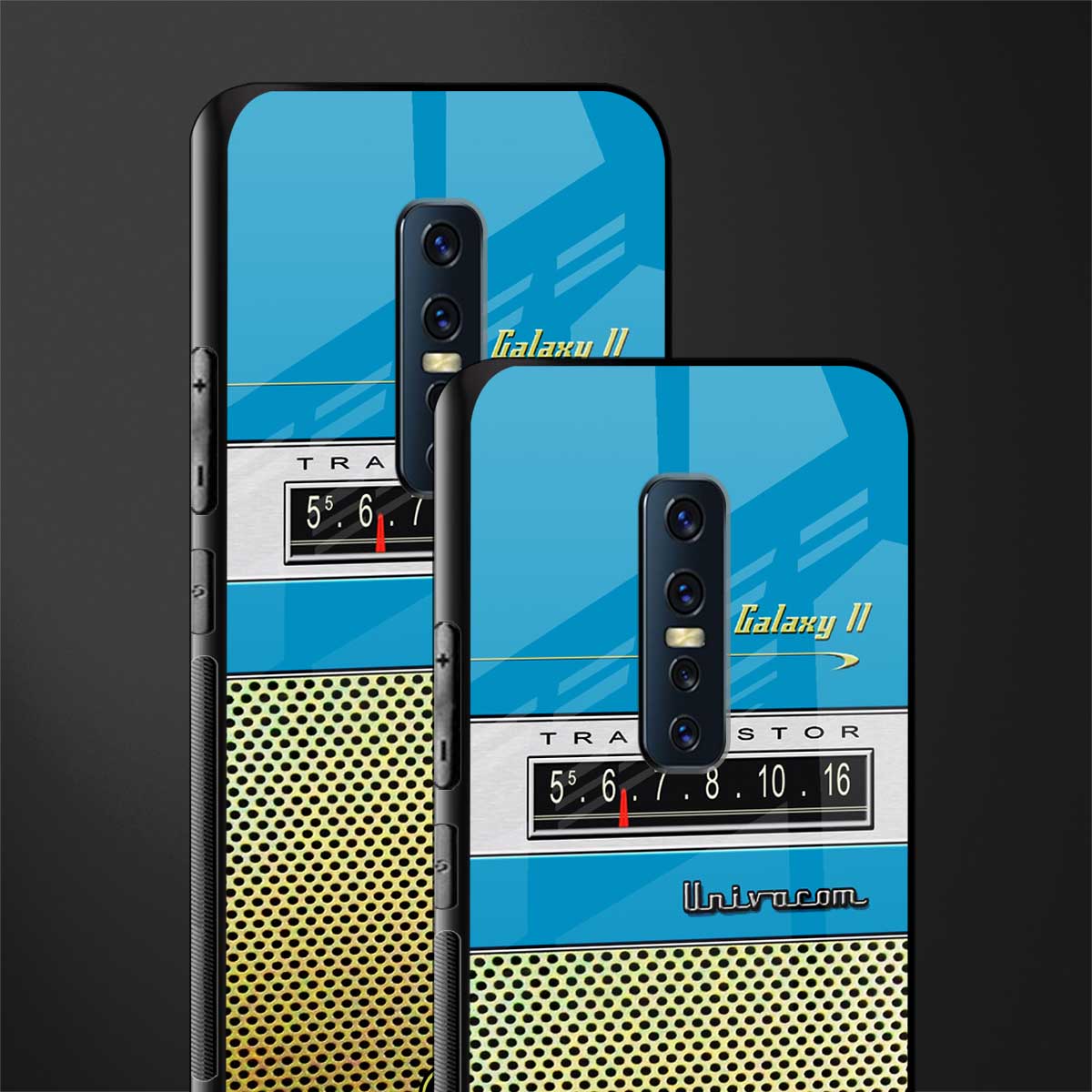 vintage radio glass case for vivo v17 pro image-2